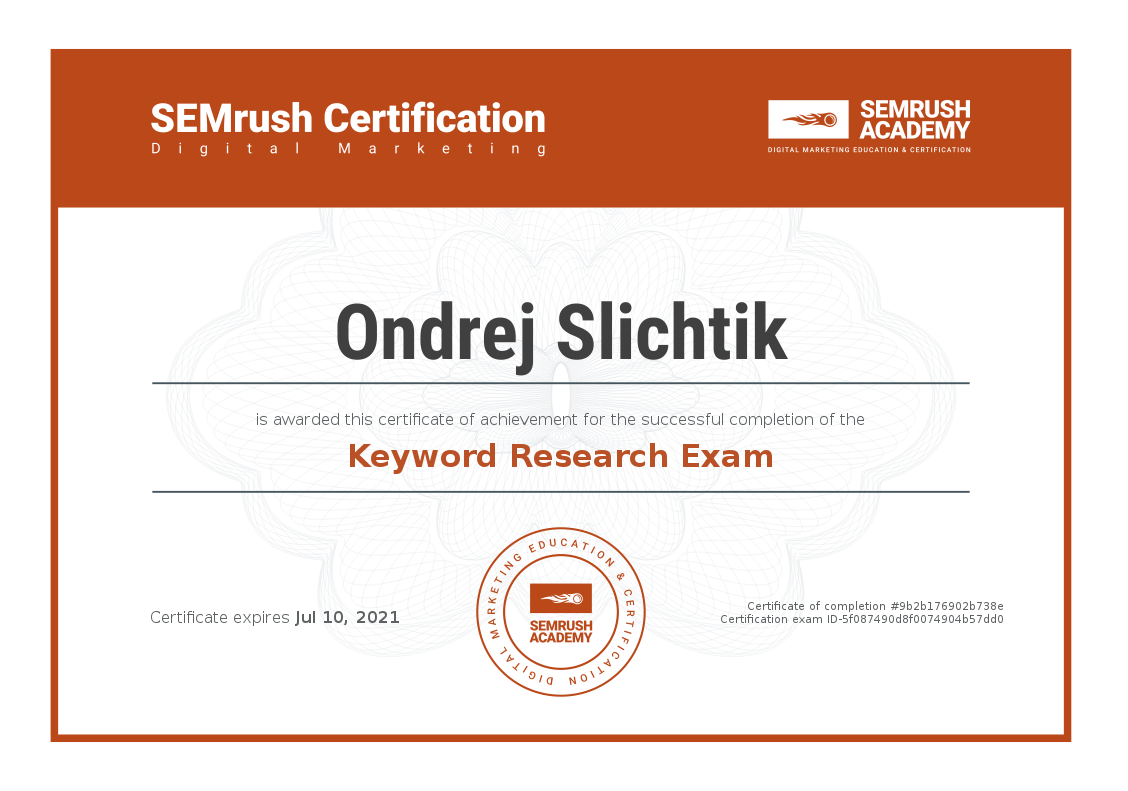 certificate-keyword-research-exam